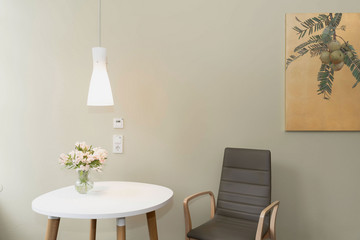 Sitzplatz im Patientenzimmer